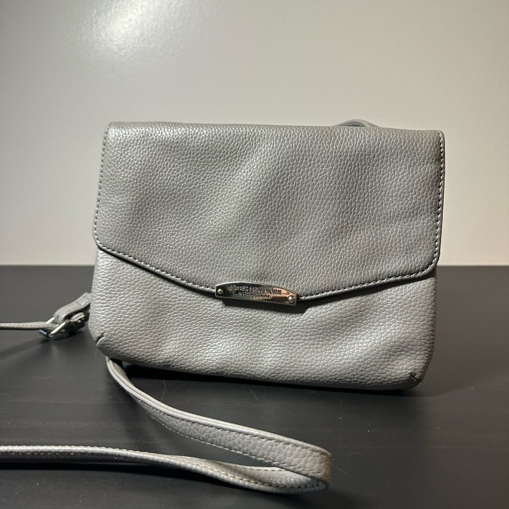 Grey Crossbody Purse